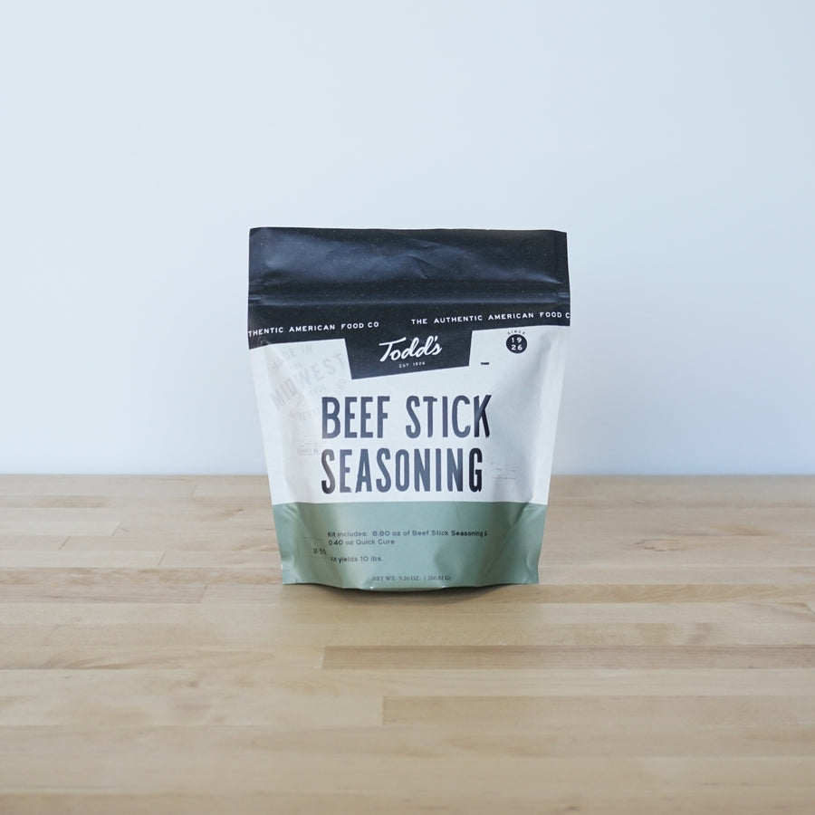 BEEF STICK SEASONING COMPLETE SEASONING KIT 9.2OZ, YIELDS 10LB