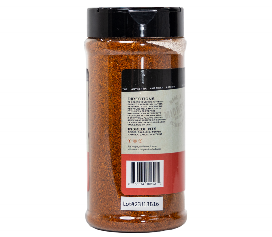 Chorizo Sausage Seasoning 8.5oz Jar