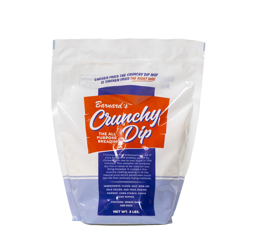 Barnard's Crunchy Dip All Purpose Breading Mix 3lb Bag