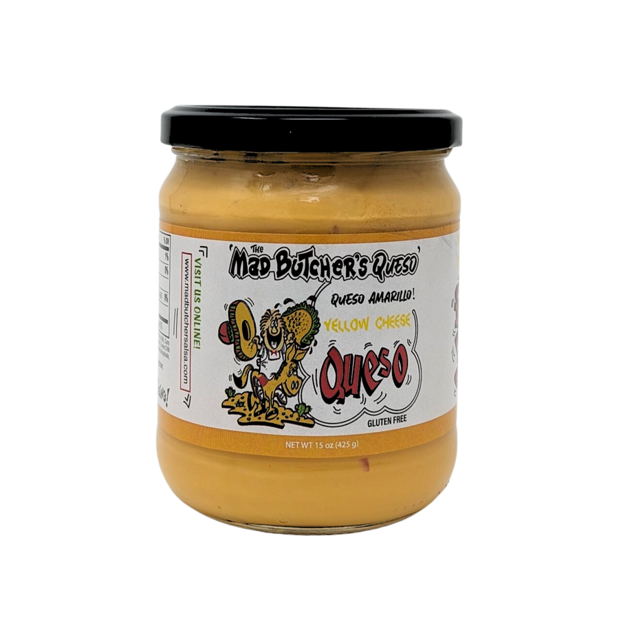 Mad Butcher Queso Amarillo 15 oz Jar